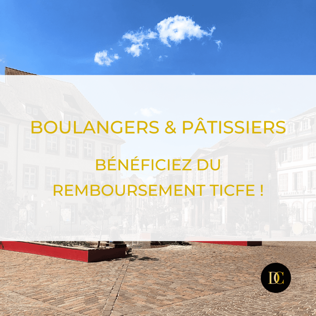 Boulangers & pâtissiers : bénéficiez du remboursement TICFE
